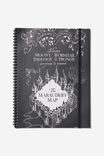 Harry Potter A4 Spinout Notebook, LCN WB MARAUDERS MAP - alternate image 1