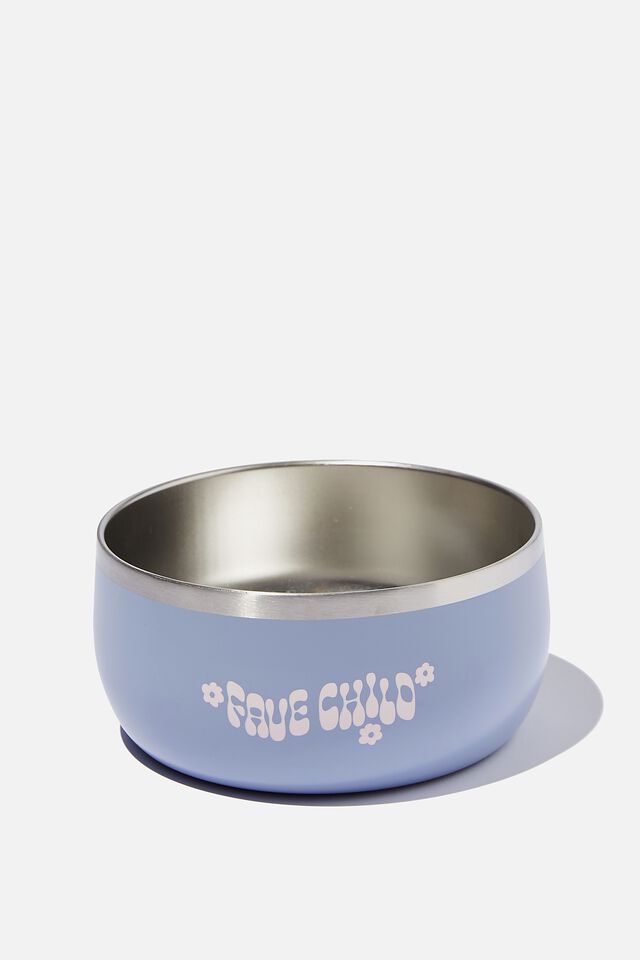 Pet Club Premium Dog Bowl - Small, ORCHID FAVE CHILD