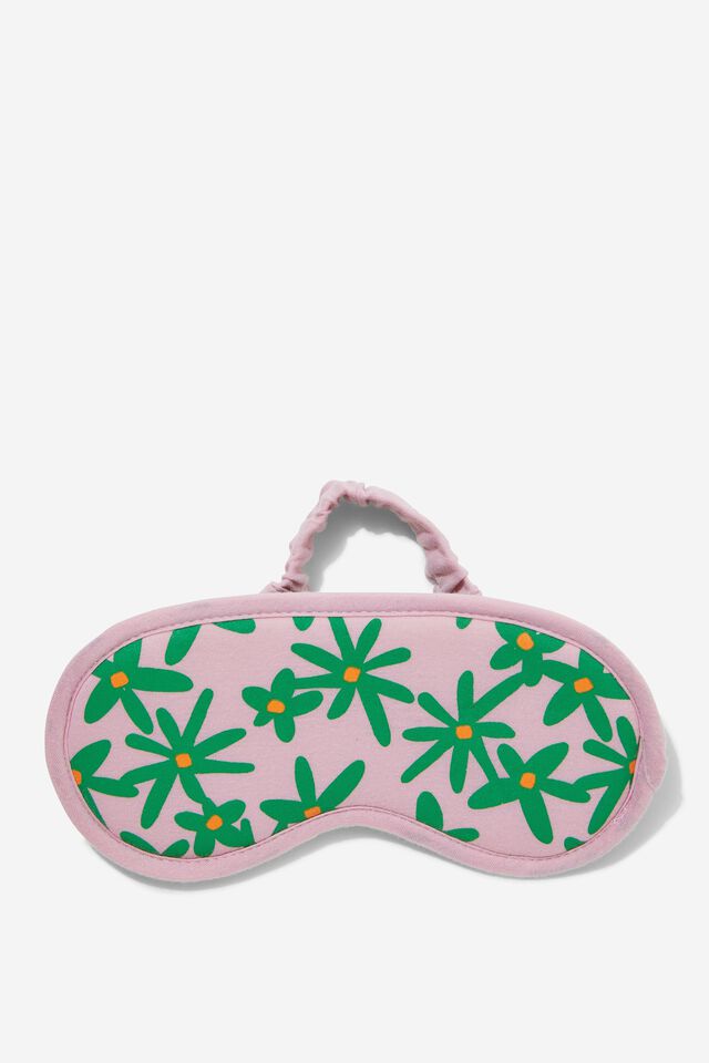 Off The Grid Eyemask, PAPER DAISY GREEN/CANTELOUPE