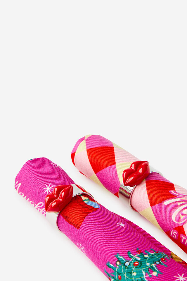Napkin Ring Set Of 2, LIPS