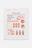Coca Cola Sticker Pack, LCN COK COCA COLA