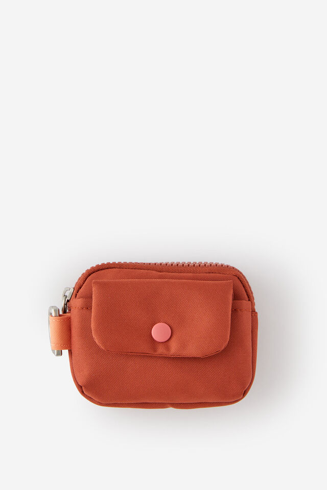 Mode Zip Wallet, GINGERBREAD