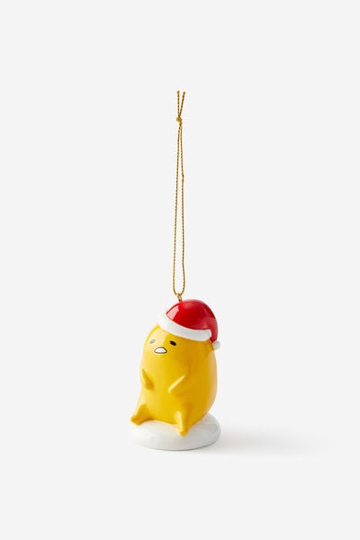 Collab Resin Christmas Ornament, LCN SAN GUDETAMA