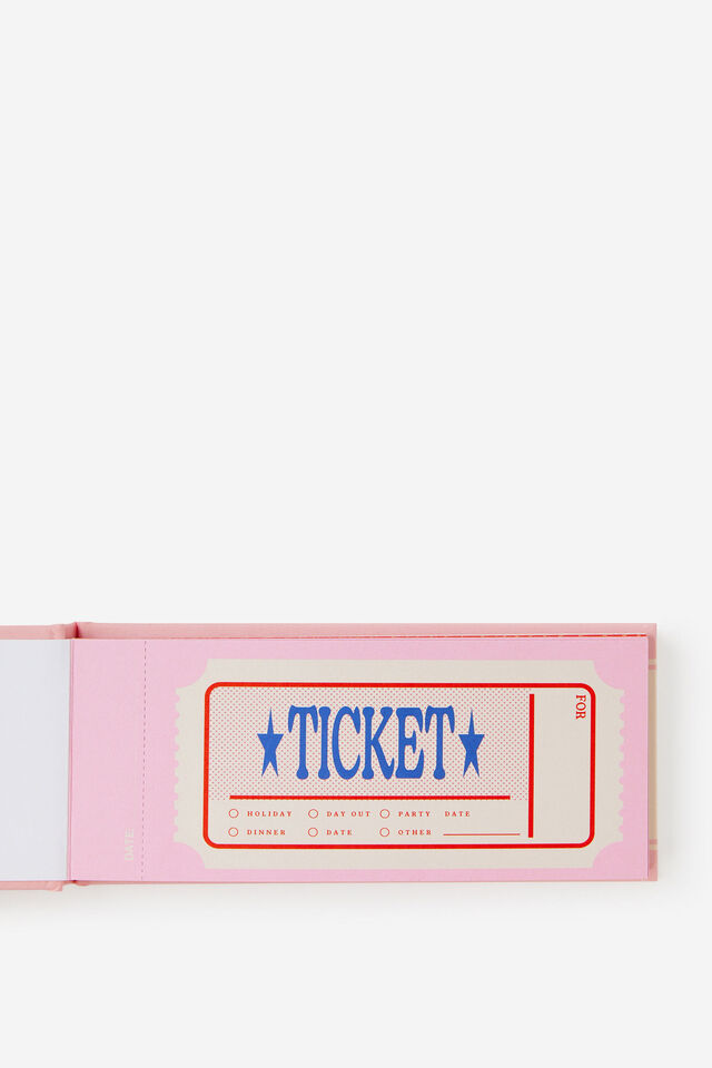 Voucher Activity Book, STRAWBERRY MILK