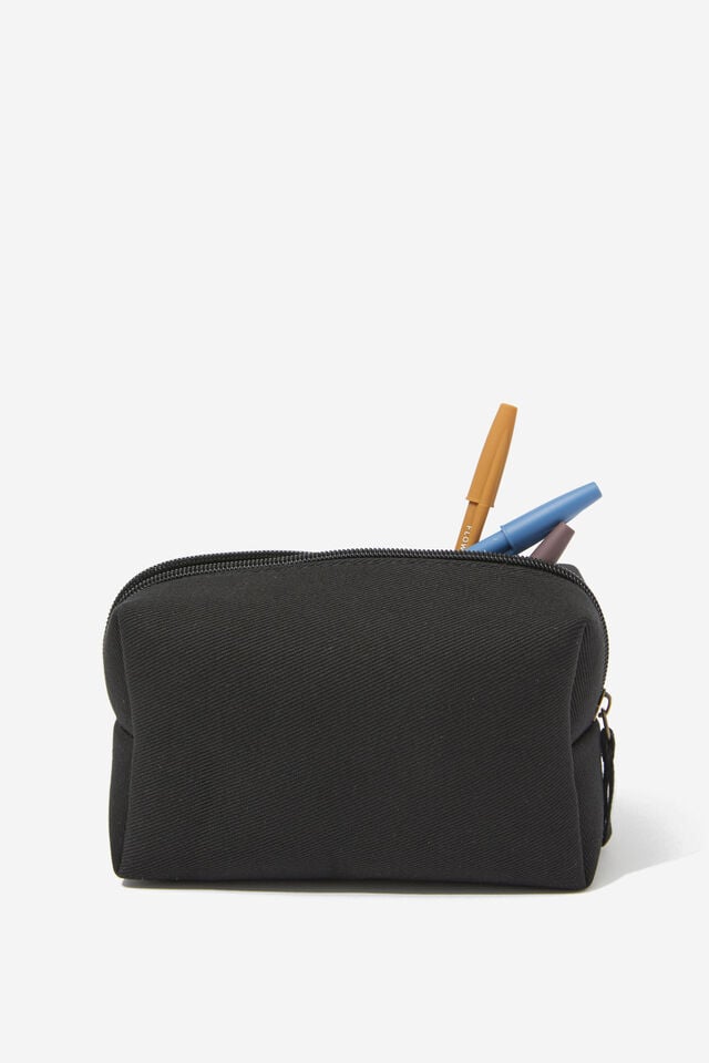 Florence Pencil Case, BLACK 2.0