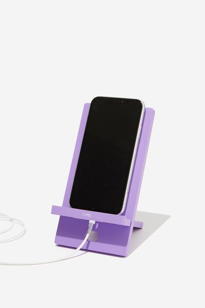 On Hold Phone Stand, POST IT PURPLE
