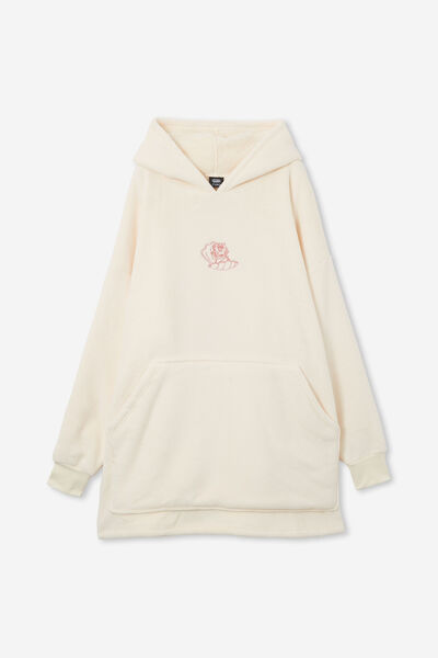 Collab Oversized Hoodie, LCN NIC SPONGEBOB JELLYFISH FIELDS