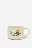 Big Hit Mug, LCN GAR COFFEE BREAK ALL DAY - alternate image 1
