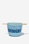 Feed Me Bowl, ALWAYS HUNGRY BLUE 2.0 - alternate image 1
