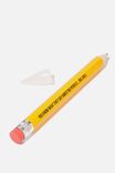 Giant Pencil, YELLOW BIG LINES - alternate image 2