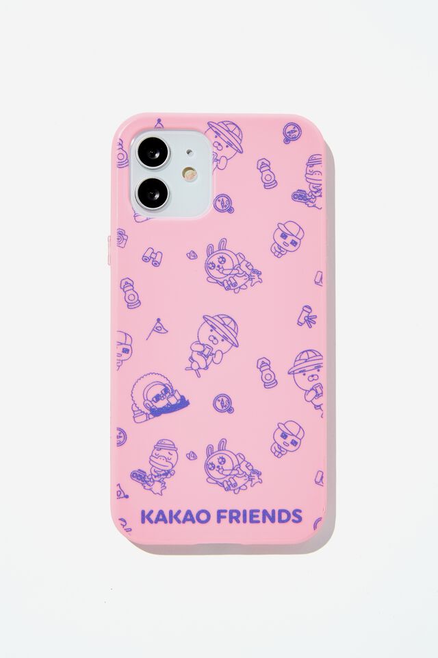Kakao Protective Case Iphone 12/12 Pro, LCN KAK KAKAO FRIENDS YARDAGE PINK