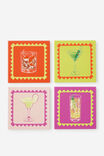 Cocktail Icon Coasters, COCKTAIL ICON - example image 1