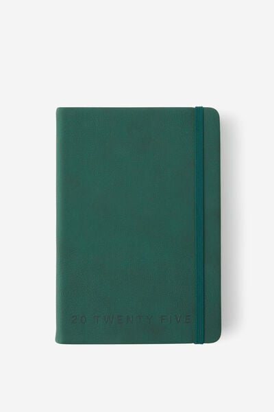 2025 A5 Daily Buffalo Diary, HERITAGE GREEN