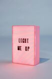 Micro Light Box, PLASTIC PINK