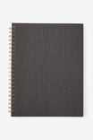 A4 Campus Notebook, BLACK PAYCHECK - alternate image 1