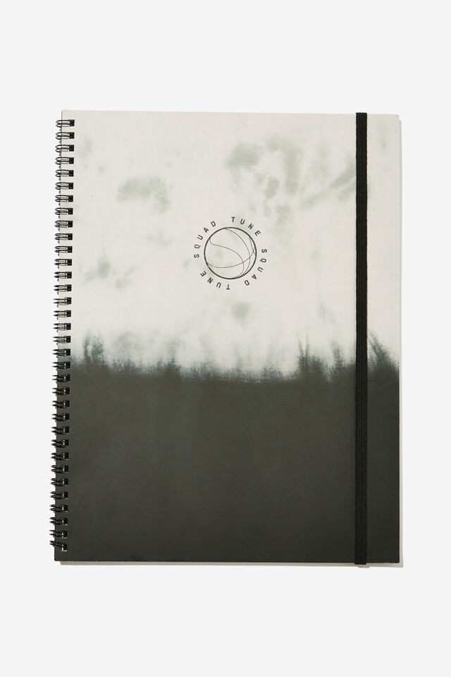 A4 Space Jam Spinout Notebook Recycled, LCN WB SPACE JAM 2 DIP DYE