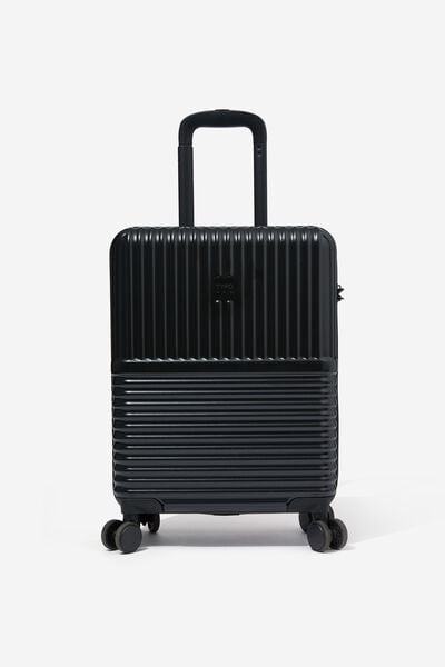 20 Inch Carry On Suitcase, BLACK