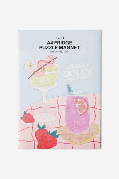 A4 Fridge Puzzle Magnet, LIFE IS SWEET