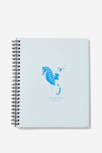 A5 Campus Notebook-V (8.27" x 5.83"), SEA-RIOUS BUSINESS