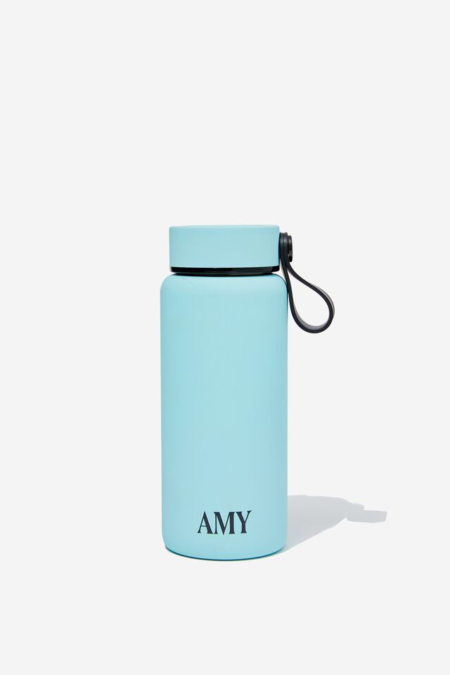 Personalised On The Move Drink Bottle 350Ml, MINTY SKIES
