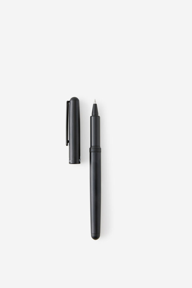0.5Mm Rollerball Pen, BLACK