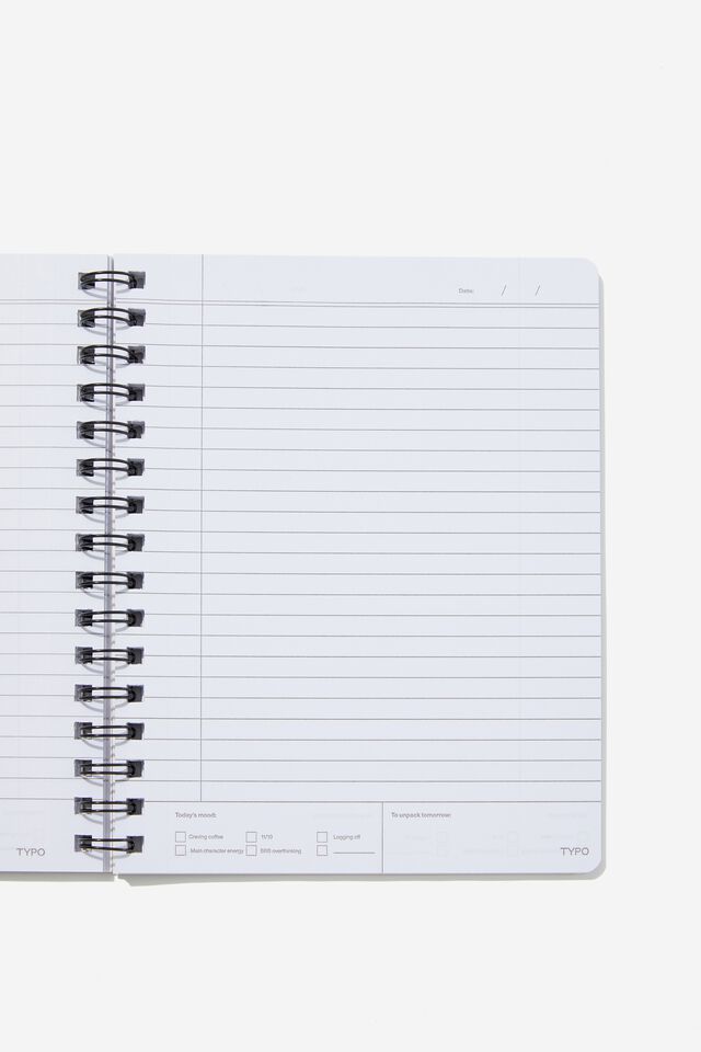 A5 Everyday Notebook, BLACK