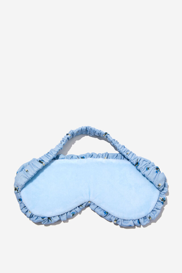 Off The Grid Eyemask, MEADOW DITSY ARCTIC BLUE