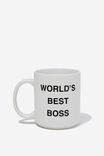 Boxed Daily Mug, LCN UNI THE OFFICE WORLDS BEST BOSS - alternate image 2