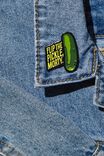 Rick & Morty Enamel Badge, LCN CNW RM RICK AND MORTY FLIP THE PICKLE