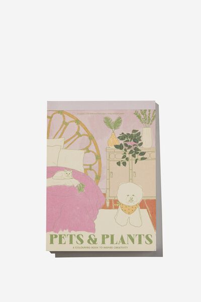Artists Assistant Post Card, PETS AND PLANTS VOL.3