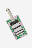 Off The Grid Luggage Tag, PAPER DAISY GREEN/CANTELOUPE - alternate image 2