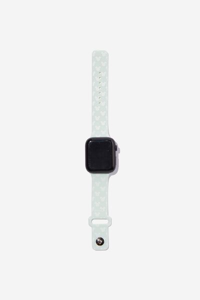 Strapped Watch Strap, LCN DIS MICKEY SPRING MINT