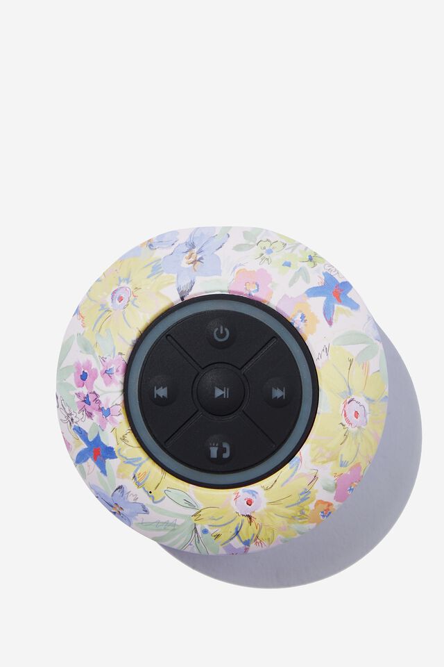 Wireless Led Shower Speaker, HANDCRAFTED FLORAL 2.0