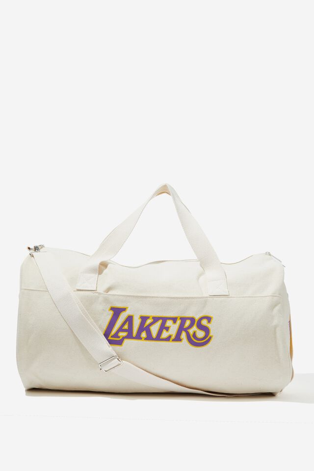 Collab Weekend Barrel Bag, LCN NBA LAKERS