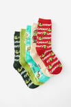 Box Of Socks, LCN DRS GRINCH MULTI 2.0  (M/L) - alternate image 1