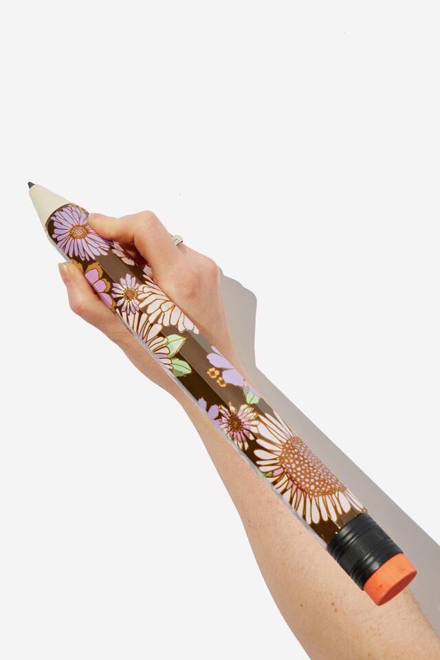 Fashion Giant Pencil, SUNNIE FLORAL