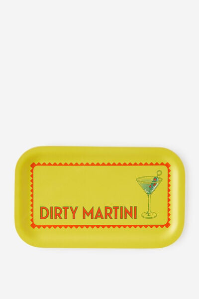 Cocktail Tray, DIRTY MARTINI