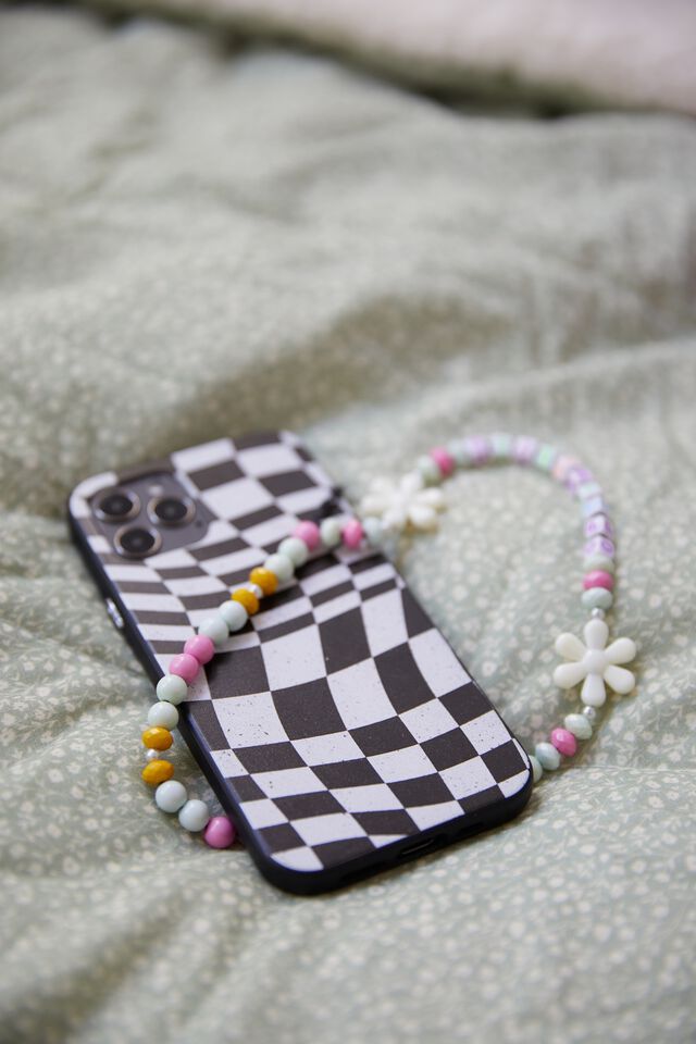 Protective Phone Case iPhone 11, WARPED CHECKERBOARD