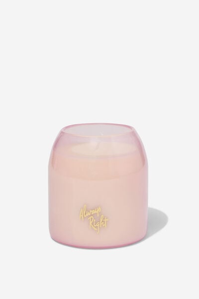Check Out Candle, BALLET BLUSH ALWAYS RIGHT