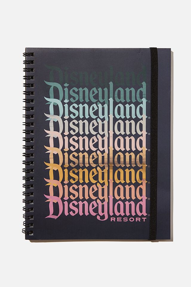 A5 Spinout Notebook, LCN DISNEYLAND OMBRE REPEAT