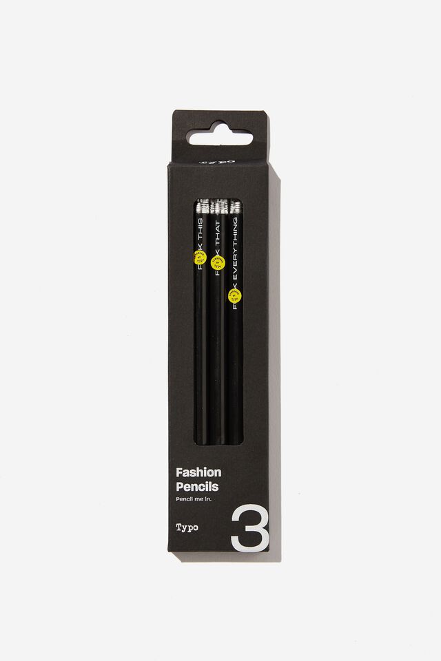 Fashion Pencil Pack, F*CK EVERYTHING!!