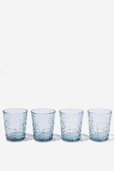 Shot Glasses 4pk, BLUE