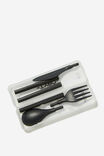 Cutlery Sets, BRAND BLACK - alternate image 2