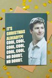 Brooklyn 99 Christmas Card 2022, LCN UNI BROOKLYN 99 COOL COOL CHRISTMAS - alternate image 1