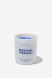 Tell It Like It Is Candle, ULTRA BLUE PERSONAL THERAPIST - alternate image 1