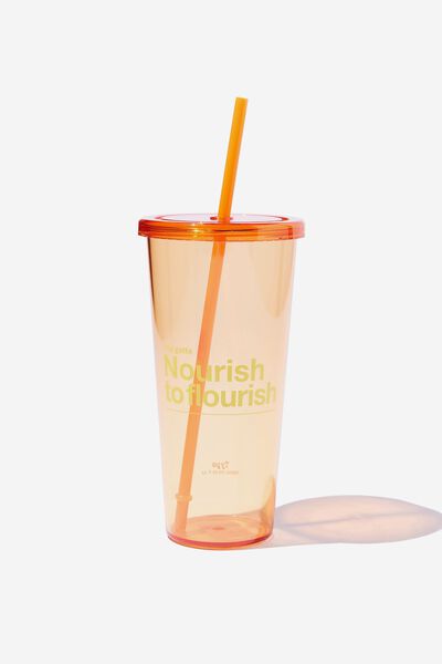 Sipper Smoothie Cup, NOURISH TO FLOURISH