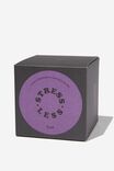 Baller Candle, RED AUBERGINE STRESS LESS
