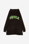 Collab Oversized Hoodie, LCN WB RICK AND MORTY PICKLE RICK - alternate image 1