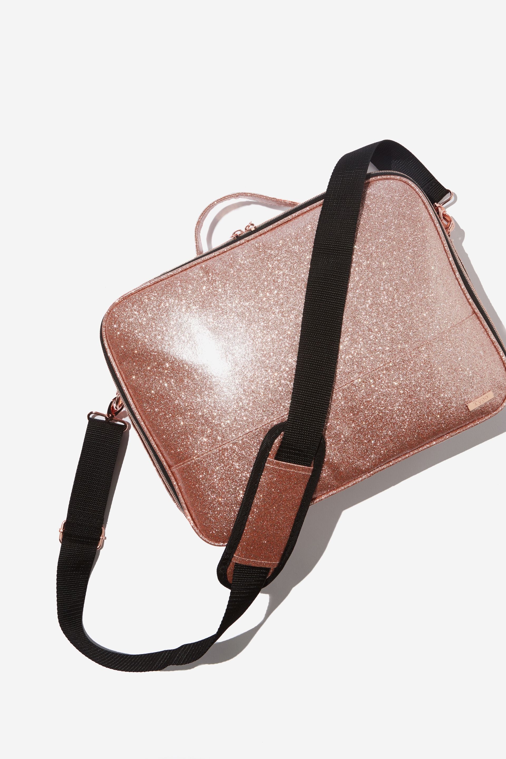 laptop bag rose gold