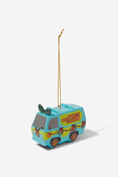 Resin Christmas Ornament, LCN WB SCOOBY DOO MYSTERY MACHINE